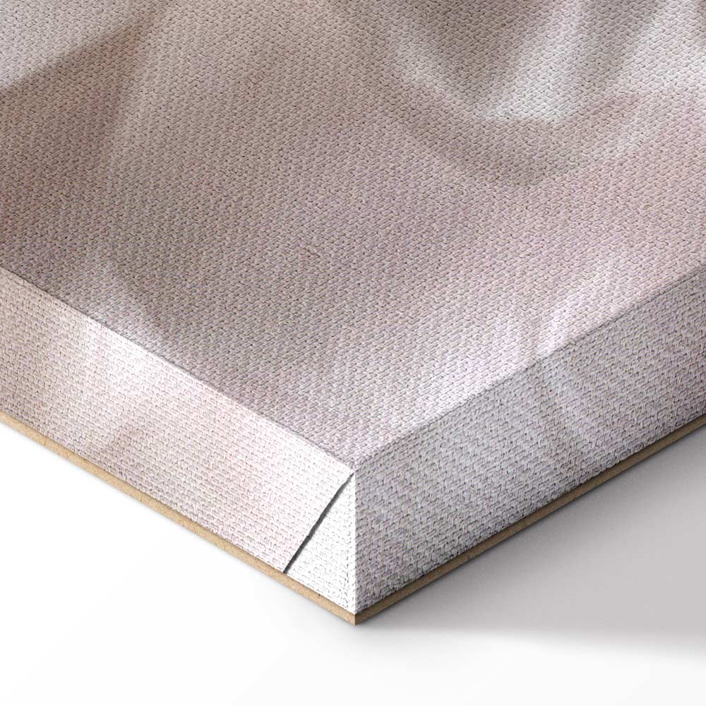 Fluffy Floral Distraction Vertical Canvas Print