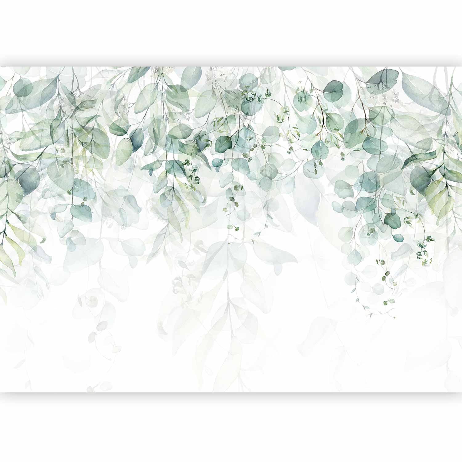Forest Leaves Nature Wall Mural
