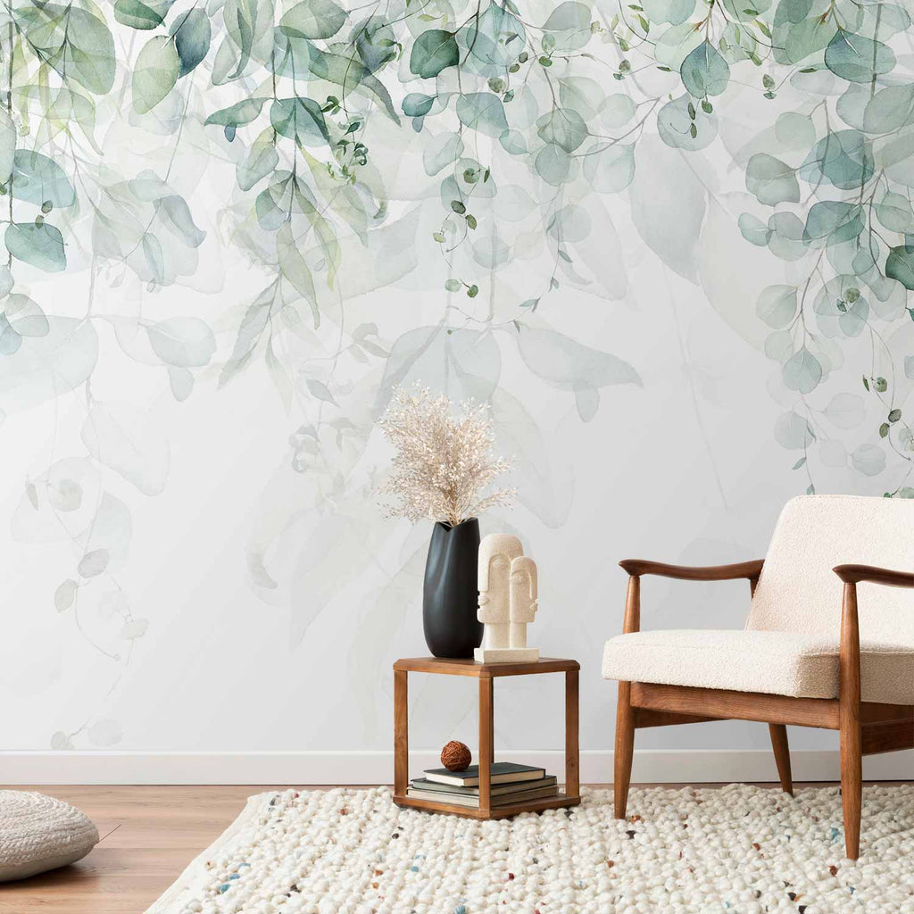 Forest Leaves Nature Wall Mural