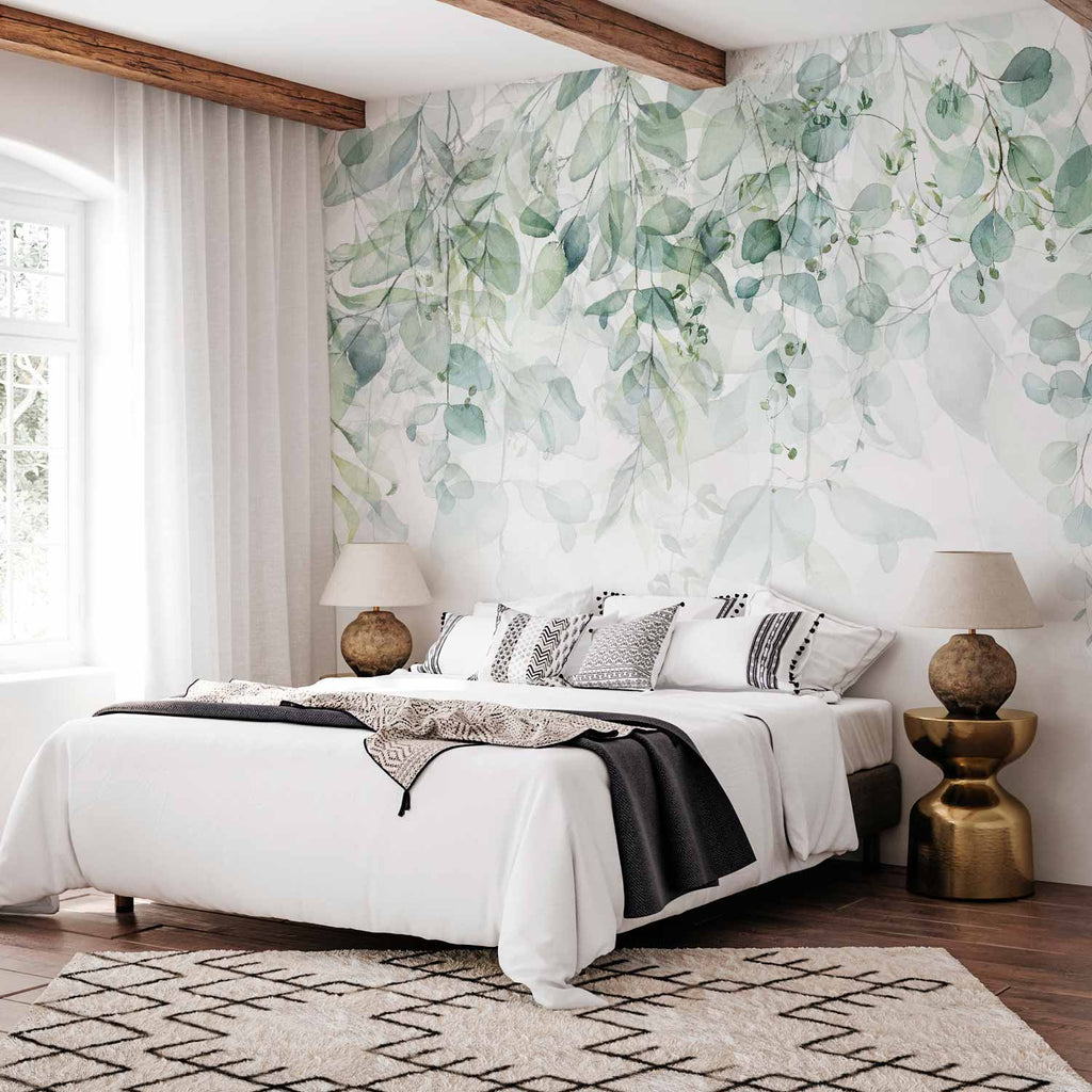 Forest Leaves Nature Wall Mural