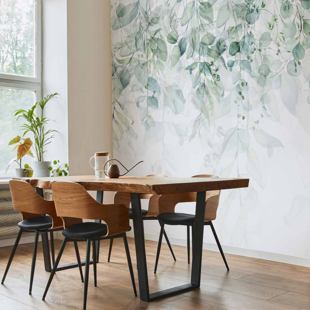 Forest Leaves Nature Wall Mural