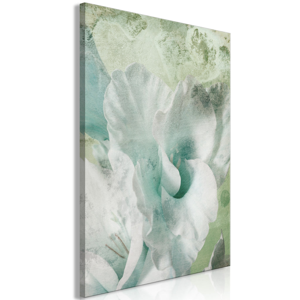 Canvas Print Mint Fog Vertical (1 Part)