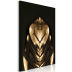 Canvas Print Abstract Pharaoh's Gold Vertical - 1 Part