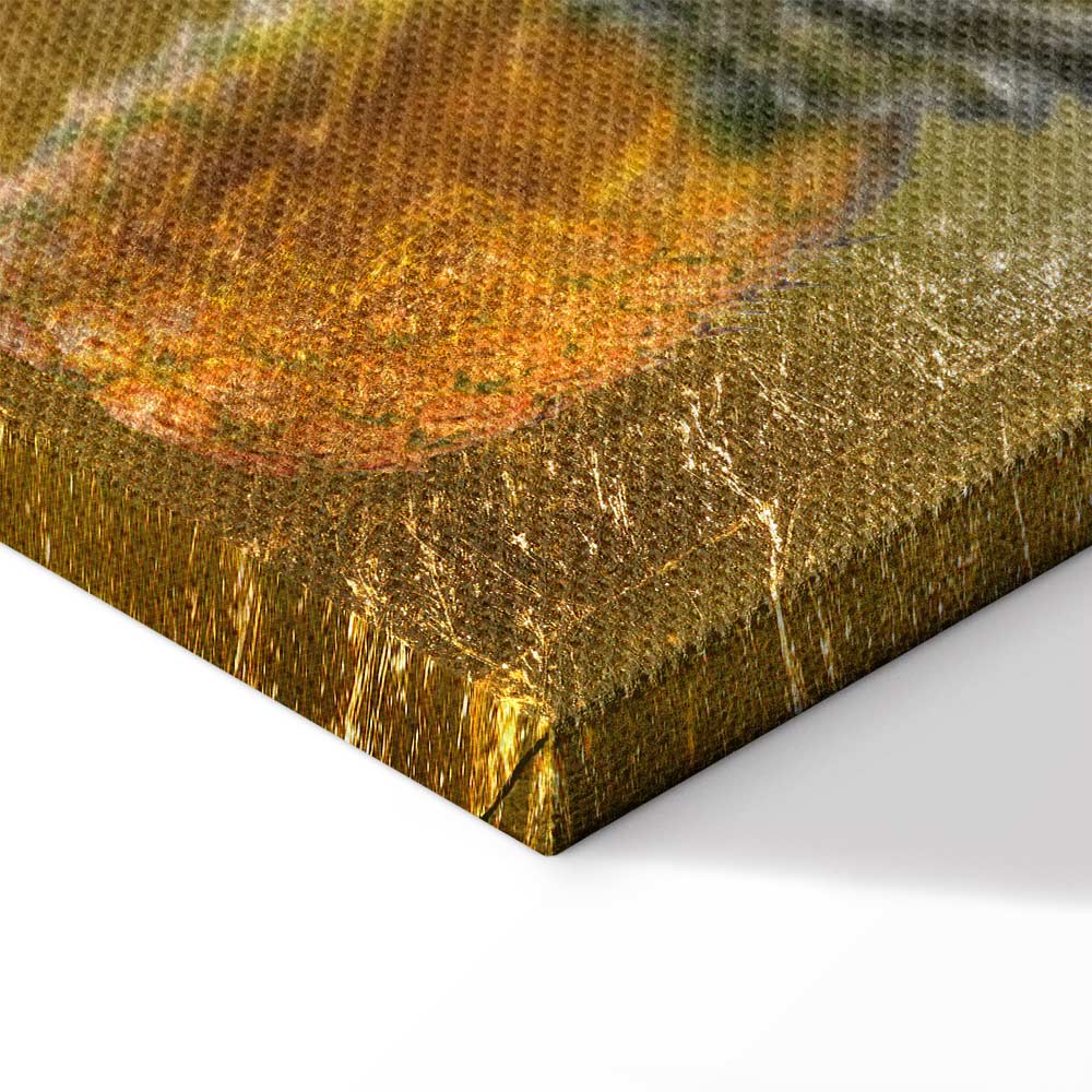 Forbidden Fruit Tropical Texture Canvas Print