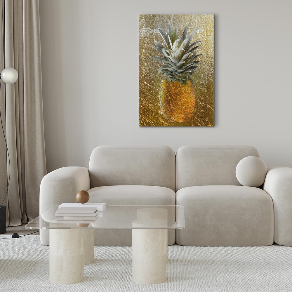 Forbidden Fruit Tropical Texture Canvas Print