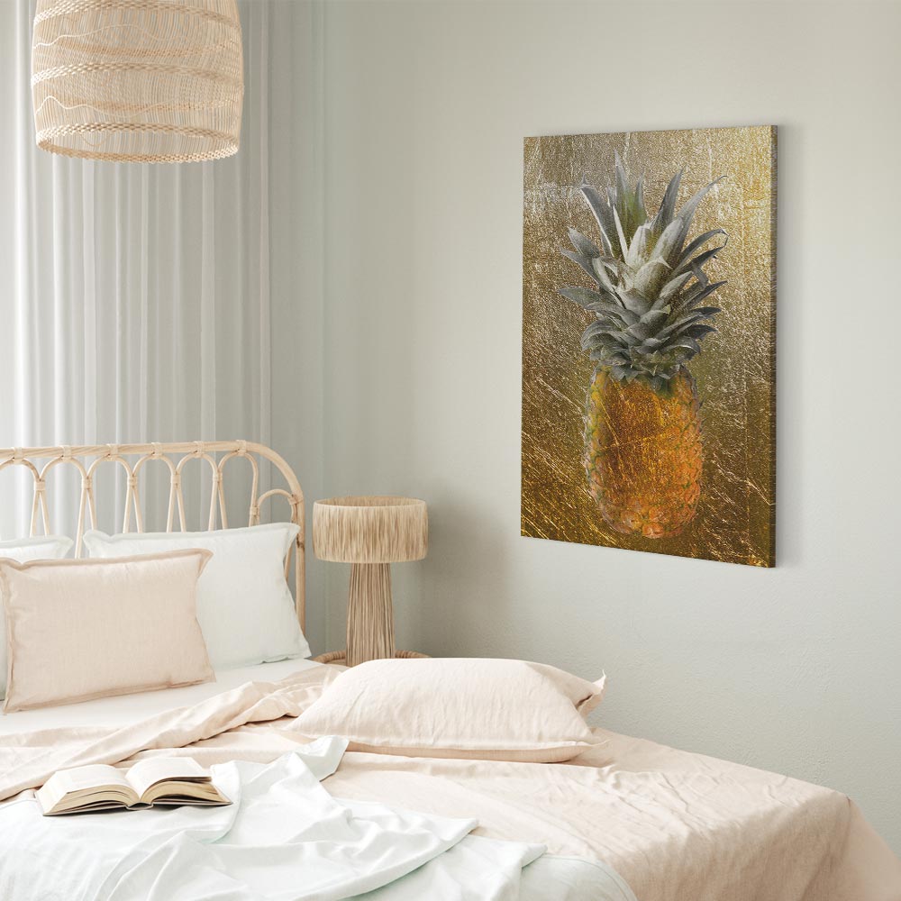 Forbidden Fruit Tropical Texture Canvas Print