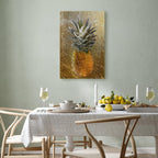 Forbidden Fruit Tropical Texture Canvas Print