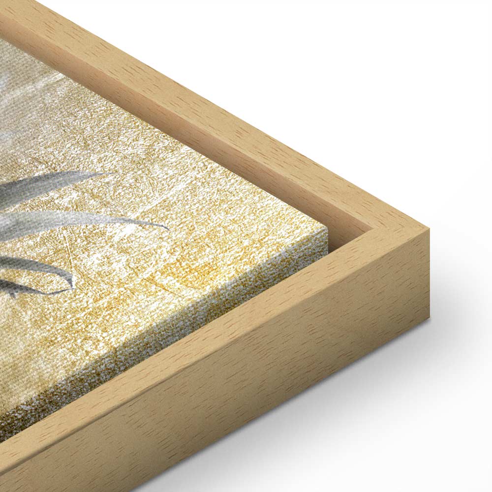 Forbidden Fruit Tropical Texture Canvas Print