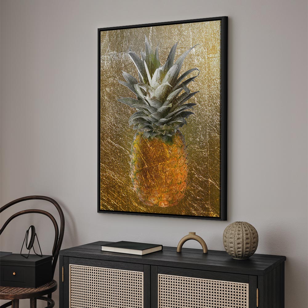 Forbidden Fruit Tropical Texture Canvas Print