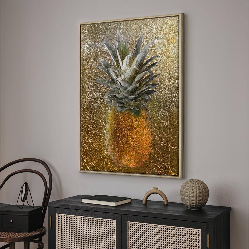 Forbidden Fruit Tropical Texture Canvas Print