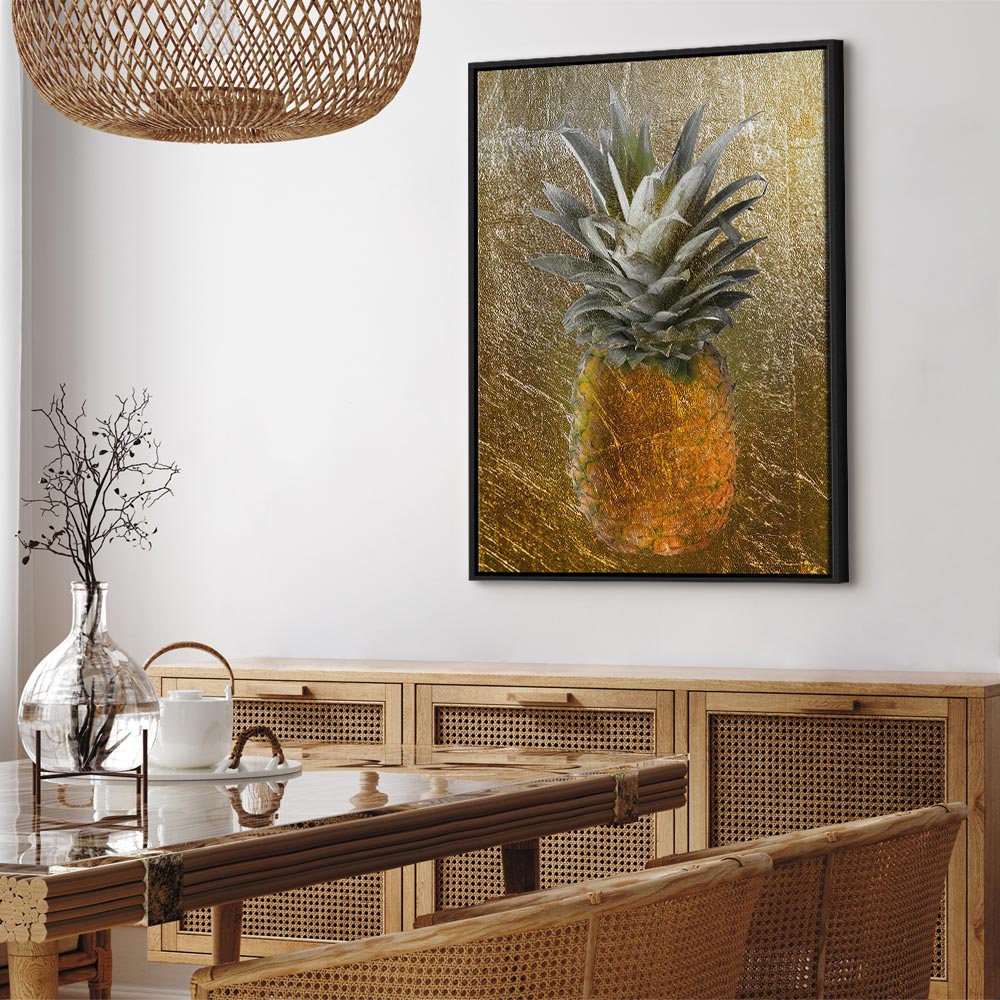 Forbidden Fruit Tropical Texture Canvas Print
