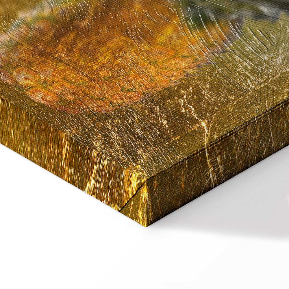 Forbidden Fruit Tropical Texture Canvas Print