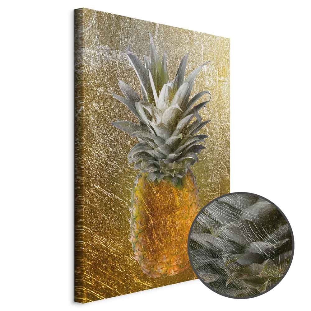 Forbidden Fruit Tropical Texture Canvas Print