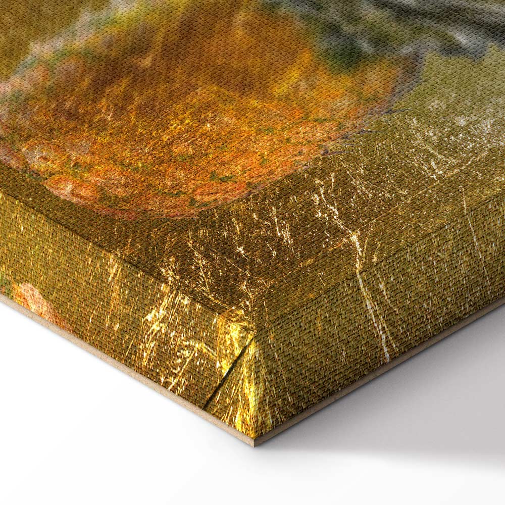 Forbidden Fruit Tropical Texture Canvas Print