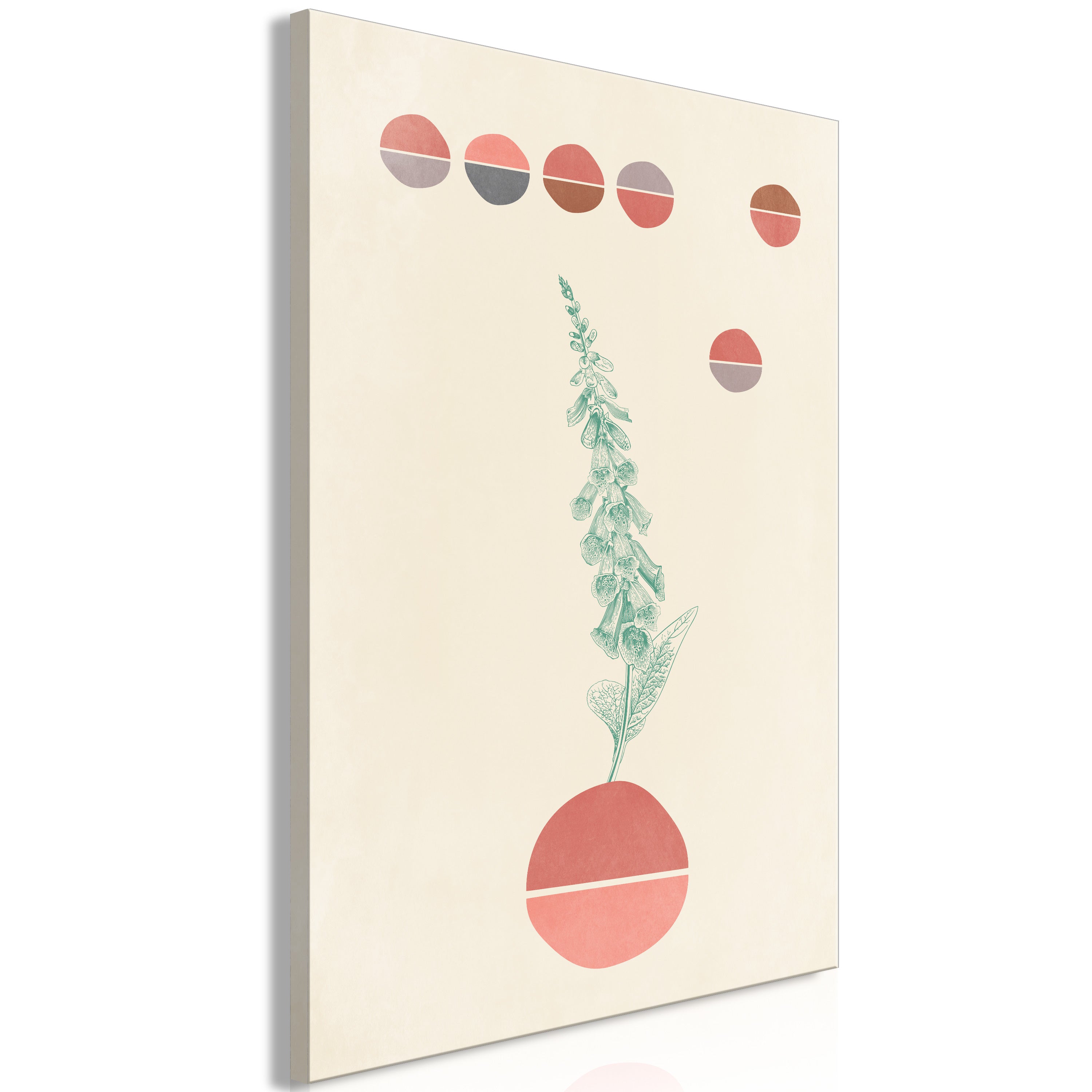 Canvas Print Campanulas Vertical