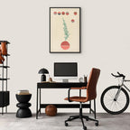 Campanula Flowers Vertical Canvas Print