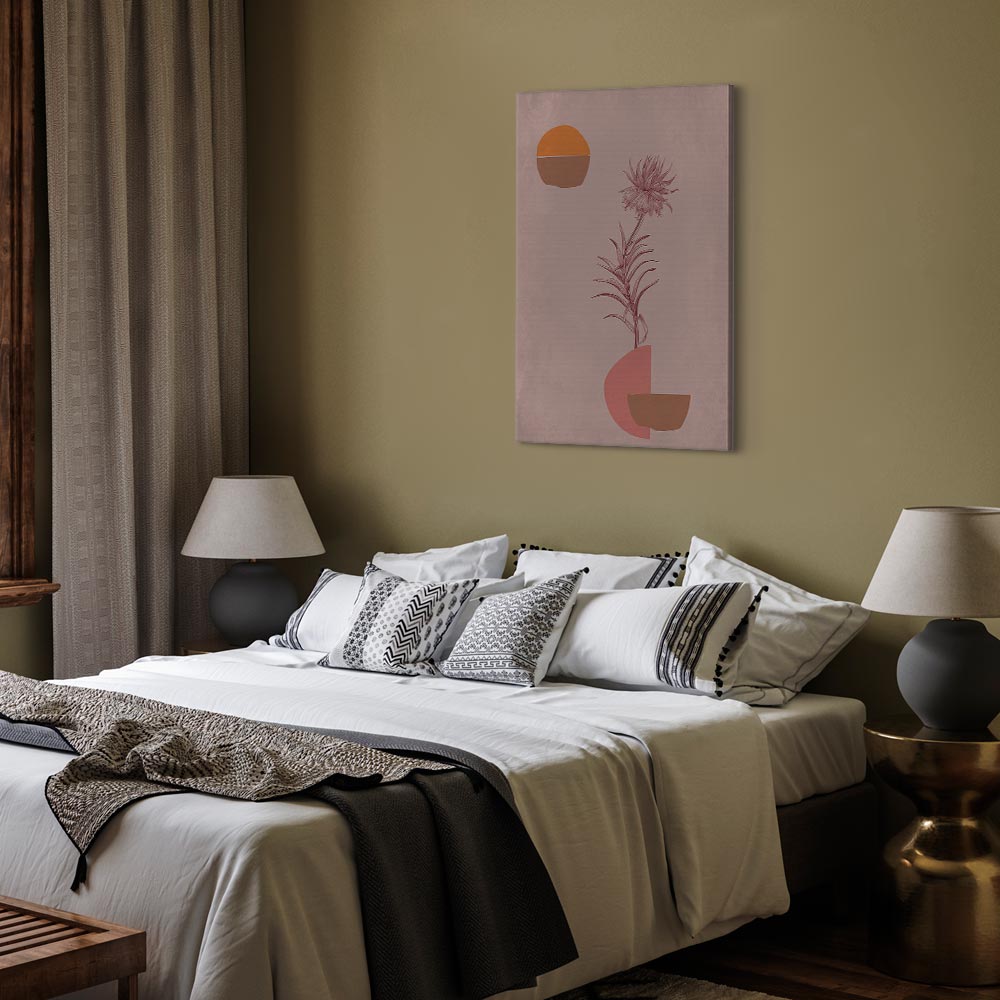 Hydrangea Floral Canvas Print