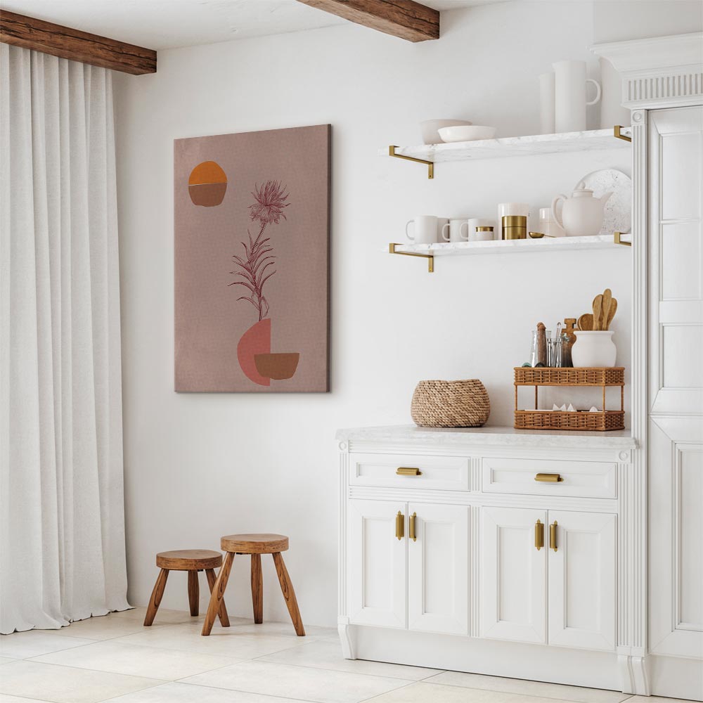 Hydrangea Floral Canvas Print