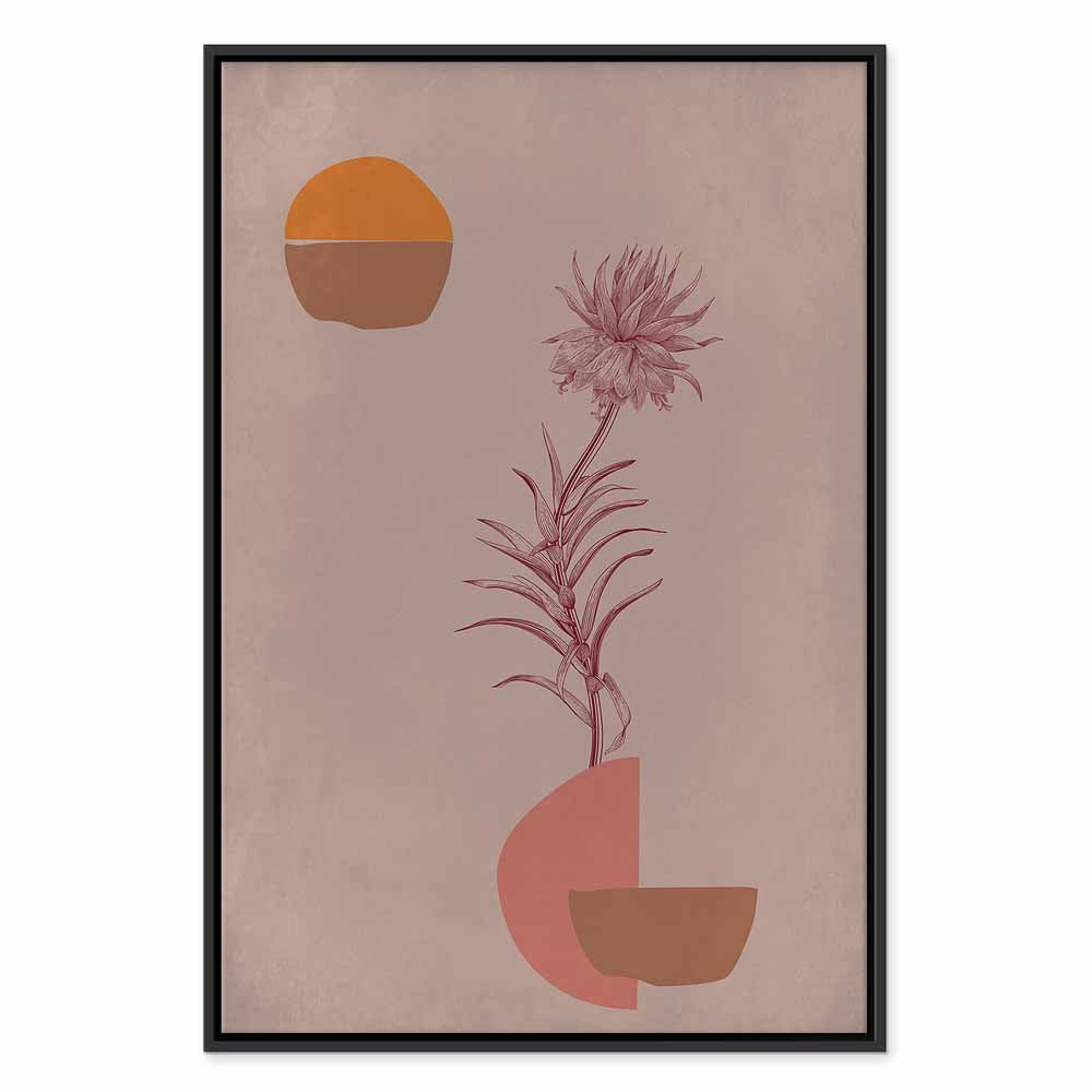 Hydrangea Floral Canvas Print