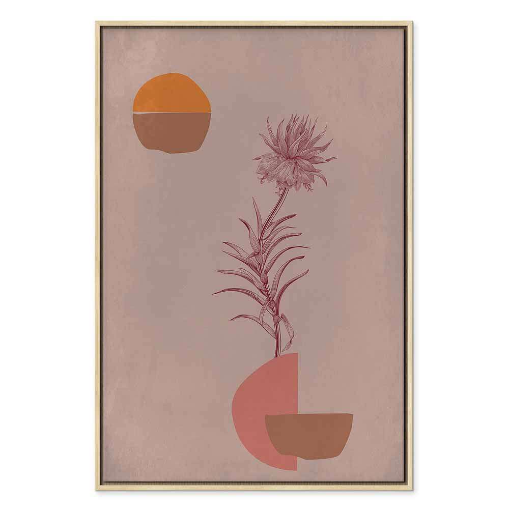 Hydrangea Floral Canvas Print