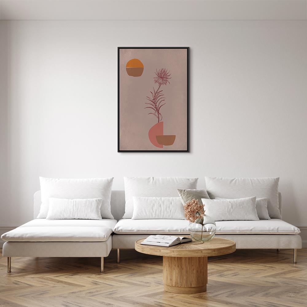 Hydrangea Floral Canvas Print