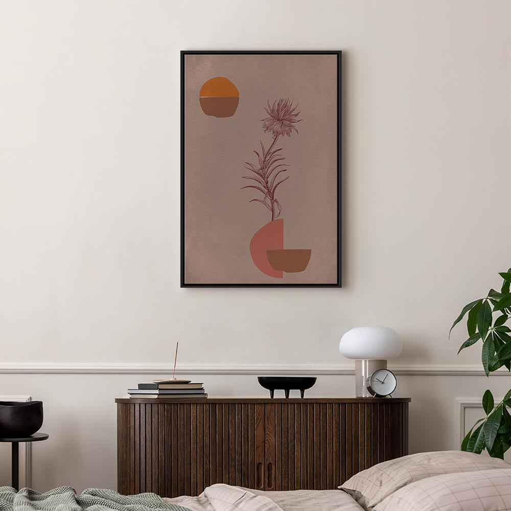 Hydrangea Floral Canvas Print