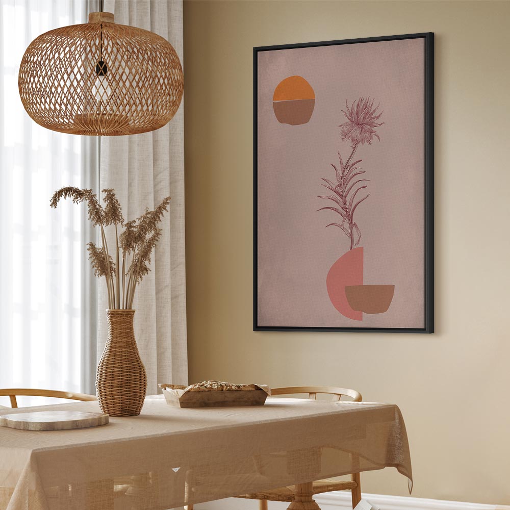 Hydrangea Floral Canvas Print