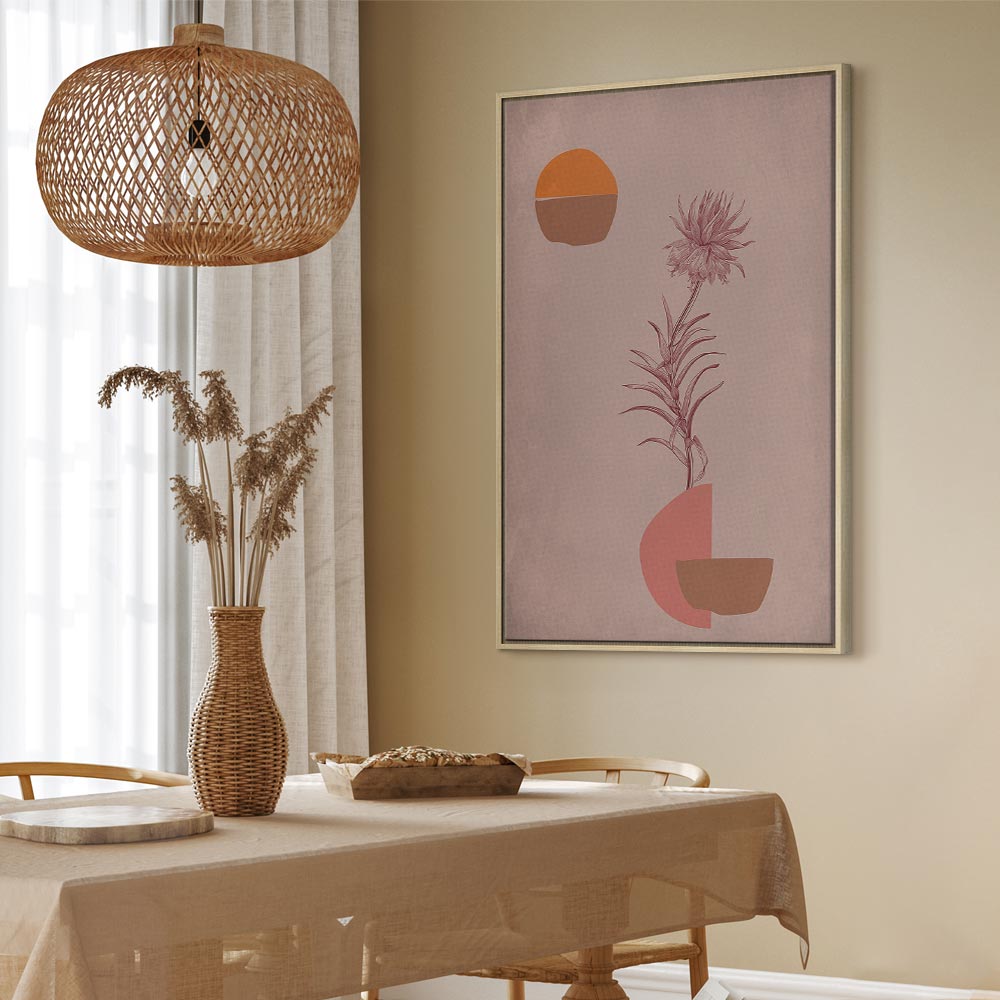 Hydrangea Floral Canvas Print