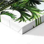 Tunisian Palm Trees Tropical Canvas Print