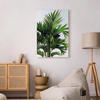 Tunisian Palm Trees Tropical Canvas Print