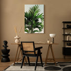 Tunisian Palm Trees Tropical Canvas Print