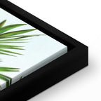 Tunisian Palm Trees Tropical Canvas Print