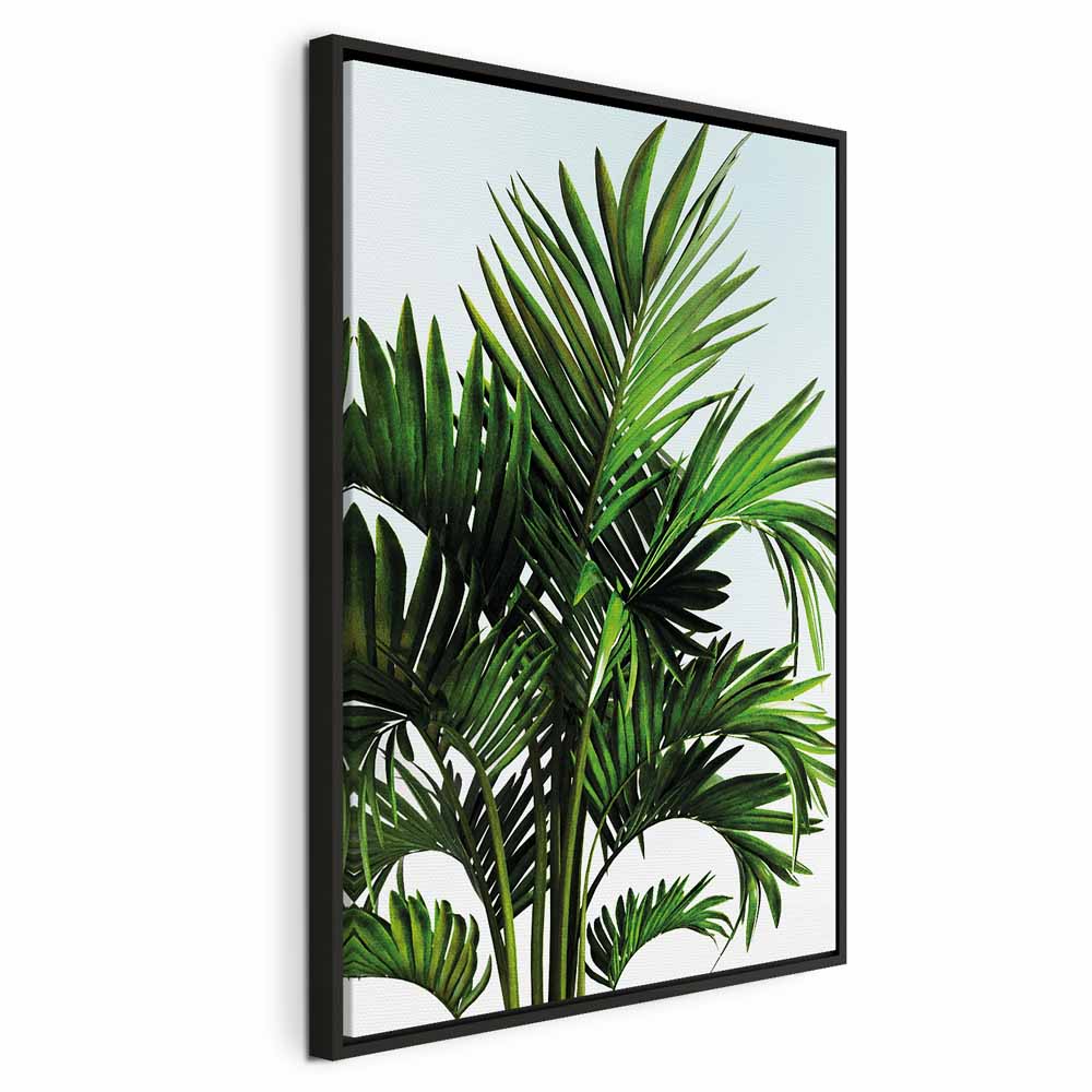 Tunisian Palm Trees Tropical Canvas Print