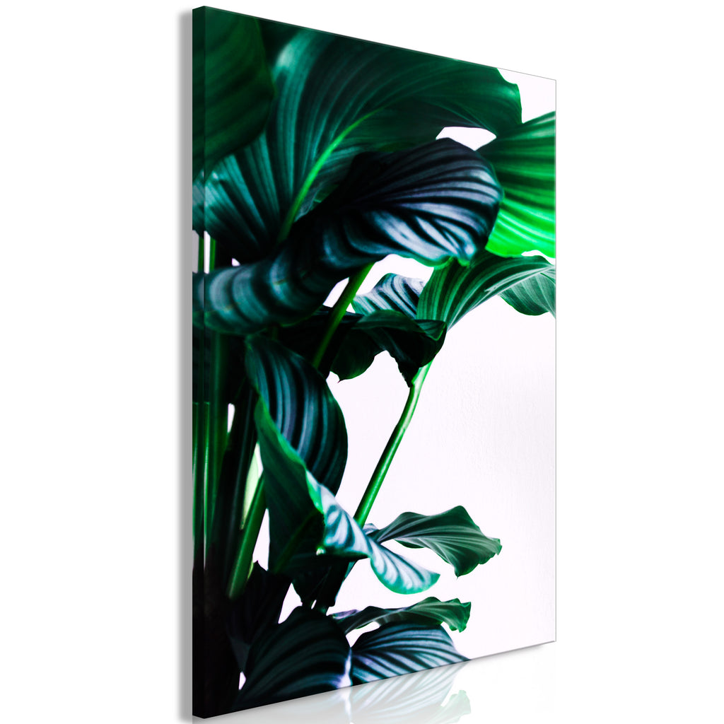 Canvas Print - Springy Leaves (1 Part) Vertical