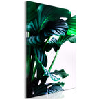 Canvas Print - Springy Leaves (1 Part) Vertical