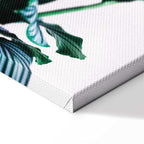 Springy Leaves Nature Canvas Print