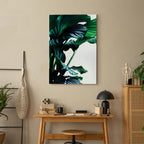 Springy Leaves Nature Canvas Print