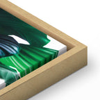 Springy Leaves Nature Canvas Print