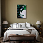 Springy Leaves Nature Canvas Print