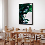 Springy Leaves Nature Canvas Print