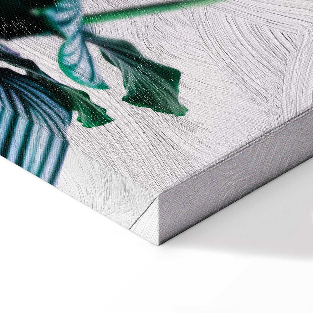 Springy Leaves Nature Canvas Print