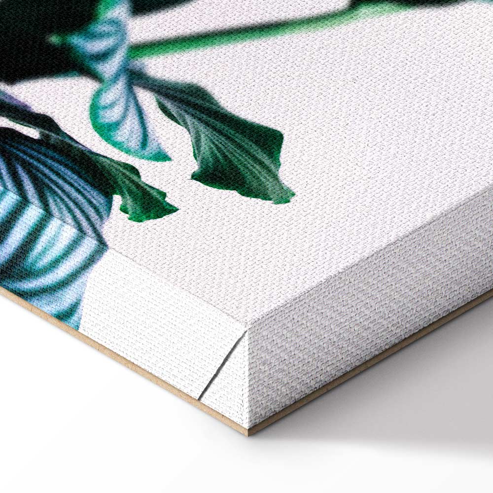 Springy Leaves Nature Canvas Print