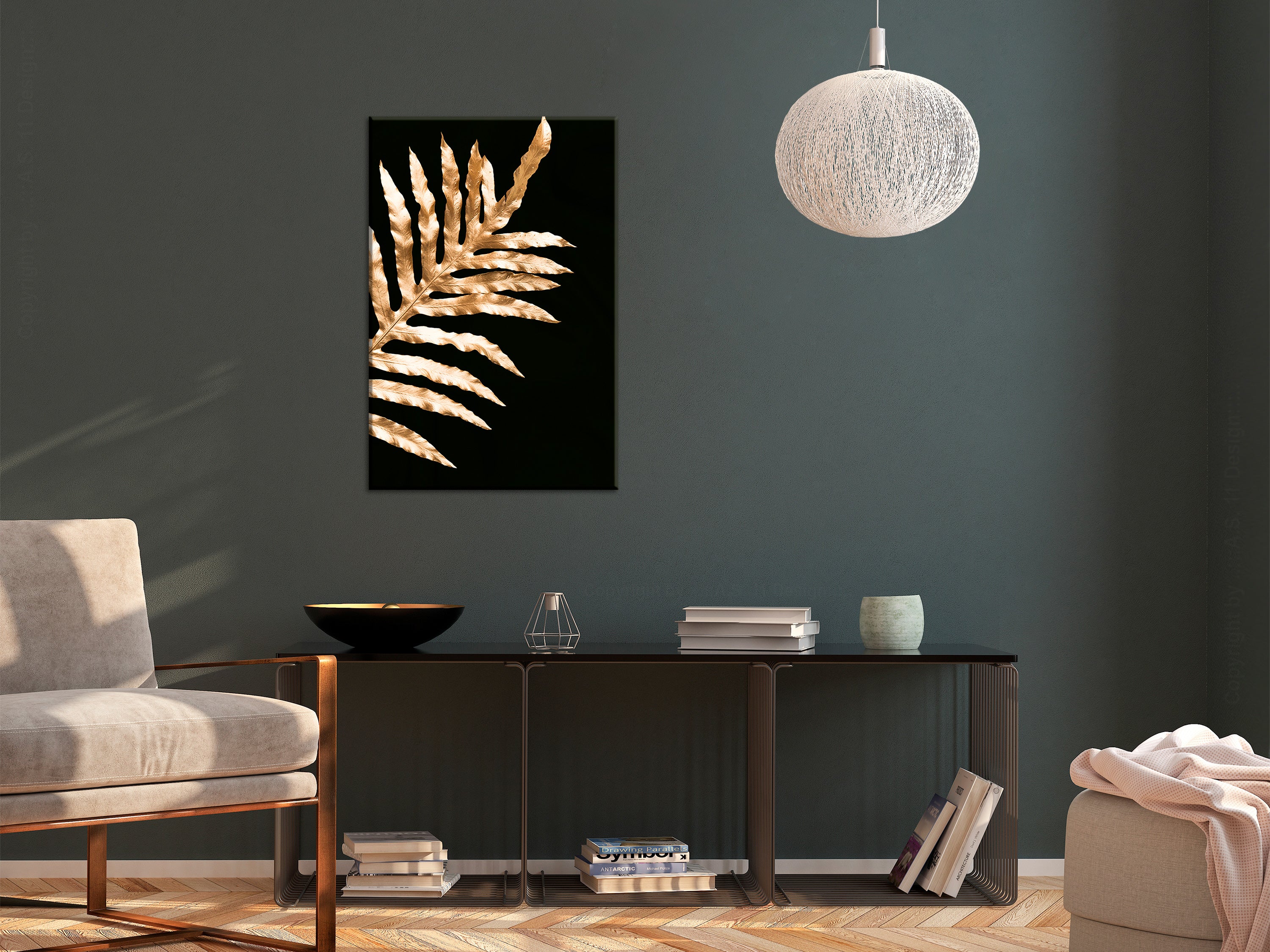 Canvas Prints Leaves - Modern Wall Art