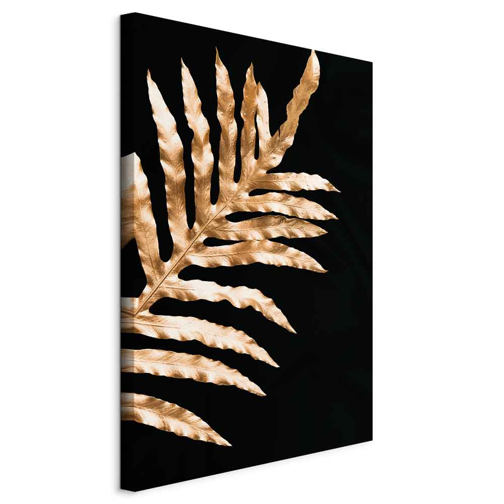 Magic Fern Leaf Nature Canvas Print