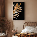 Magic Fern Leaf Nature Canvas Print