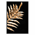 Magic Fern Leaf Nature Canvas Print