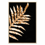 Magic Fern Leaf Nature Canvas Print