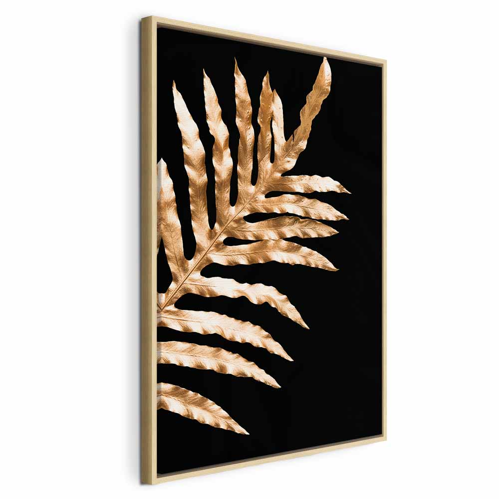 Magic Fern Leaf Nature Canvas Print