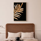 Magic Fern Leaf Nature Canvas Print