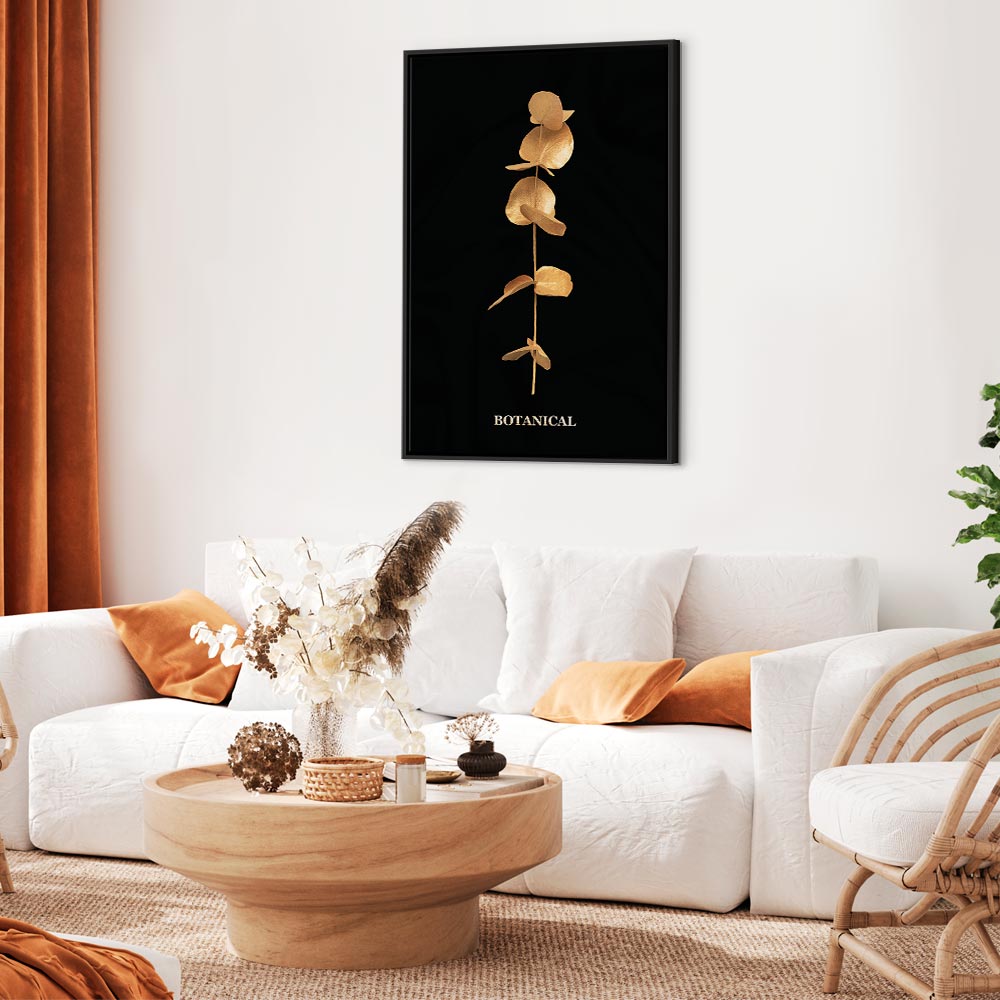 Autumn Leaf Close-Up Nature Canvas Print